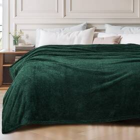 Bk-mlr9090-fg Exclusivo Mezcla Fleece Queen Blankets For Bed Soft And Cozy Blanket Women Suitable