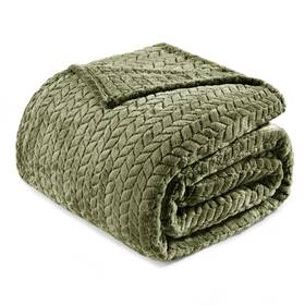 Fb-jl-90104-og-uk Exclusivo Mezcla Fleece King Size Blanket For Bed 90x104 Inches Soft Cozy Ja