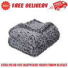 Ms9901806722-01 Extra Plush Cozy Lightweight Sherpa Throw Blanket Machine Washable 50inch X 60inch