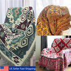 Ezc875001 Unbranded Super Soft Warm Bohemian Ethnic Cotton Blanket Throw Rug