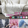 Ezl2688162 Camtoa Warm Handmade Luxury Chunky Knit Blanket Wool Thick Yarn