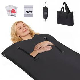 Fahkns 147843a Portable Infrared Sauna Blanket For Weight Loss And D