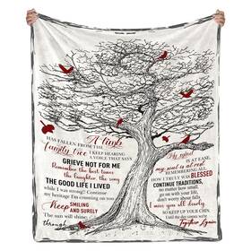 Faivhso 649762112233 Bereavement Gifts Blanket Sympathy Gift Memorial - In Memory Of Loved O