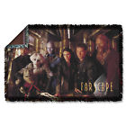 Farscape Sci Fi Adventure Fantasy Tv Series Moya Crew Woven Throw Blanket 852688520246