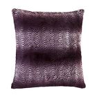 10016370 Faux 17.5 Ombre Fur Purple " Cozy Gorgeous Pillow Orchid