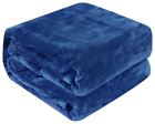 Fb9918-28 Navy Blue Soft Heavy Weighted Blanket Woven Sensory Inch Thick
