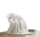 Blk45060 Fba Dada Bedding Collection Luxury Throw Blanket White Roses Faux Fur
