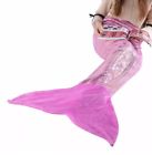 Hf-4zo Fba Langria Mermaid Blanket Glittering Flannel Tail Blankets 768390160444 Hf-4zo Fba Langria Mermaid Blanket Glittering Flannel Tail Blankets 768390160444