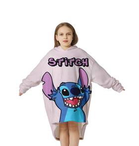 Abx-11 Feeuoai Oty#kl Svn Wearable Blanket For Kids Soft Hoodies With Pockets 110-130