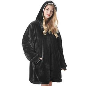 Felicigeely Blanket Sweatshirt Oversized Fleecehug Hoodie Wearable