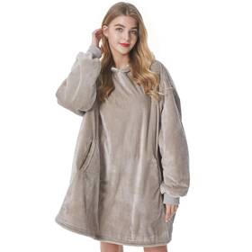 Feblanket-5 Felicigeely Cozy Oversized Blanket Hoodie For Adults Warm Grey Sweatshirt With Pockets