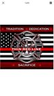 Ff2311-tb Erazor Bits Firefighter Thin Red Line High Quality Very Soft