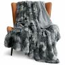 Ffb-2b Bedshe Faux Fur Throw Blanket For Couch Fuzzy Fluffy Super