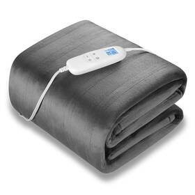 8490g Figerm Electric Heated Blanket Queen Size 84 Inch X 90 6 Heating Levels And 8h Auto Tim
