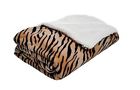 0117-40 Fleece Backing Home Blanket Somerset Sherpa