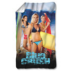 Uni822-bkt1 Fleece Poster Crush " Blanket 36 60 Blue Sublimation