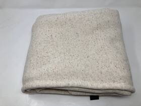 7868913 Flint And Tinder Sherpa Blanket Oatmeal 52.5 Inch X 47