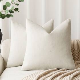 Scpc-1 Foindtower Pack Of 2 Soft Textured Throw Decorative Pillow Covers Square Acce