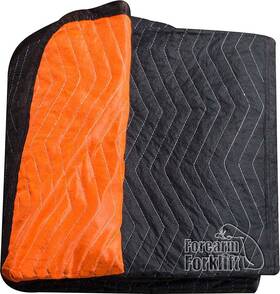 Forearm Forklift 811938000013 Full Size Heavy Weight Quilted Moving Blanket 84 Lb/dz 72 Inch X 80 Blaze Or