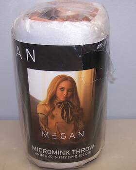 At3329 Franco M3gan Bedding Super Soft Plush Throw 46 In X 60 Officially Licensed
