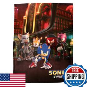 Franco B0cs6y67g7 Sonic The Hedgehog Premium Anime Bedding Super Soft Silk Touch Throw 46 I