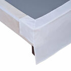 Fre24514whit03 Levinsohn Tailored Bedskirt Never Lift Your Mattress Classic 010482036329
