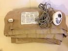 Pac-427 Full Controller Tan Electric Sunbeam Warming Heated Beige Blanket