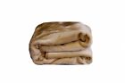 Ssm713 Full Beige Quilt Sara Queen Mink Blanket Dark Solid Bed