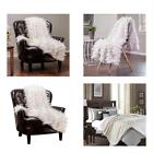Furdiamondwhitebeige Chanasya Soft Shaggy Fuzzy Fur Long Mangolian 817797022364