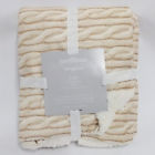 G414560 North Shore Living Printed Cable Knit And Sherpa 680034289246