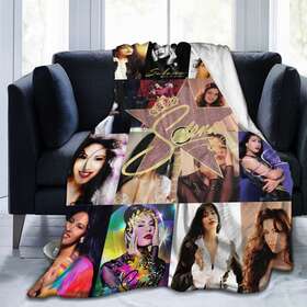 Gadimen Black-244 Flannel Fleece Throw Blanket Super Soft Lightweight Blankets For All