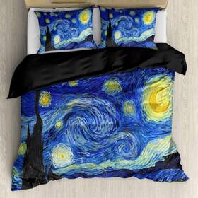Z36-2311251014 Gearider Blue Oil Painting Queen 88 Inch X88 Art Van Gogh