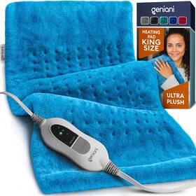 Geniani 860003205150 Electric Heating Pad For Back Pain And Cramps Relief Throw Auto Shut