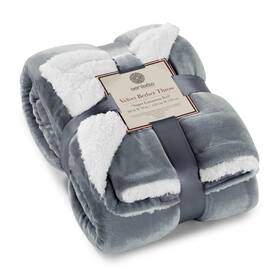 Comin18ju046197 Genteele Sherpa Blanket - 60 X 70 Inch Fuzzy Super Soft Throw Blankets For