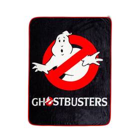 Gsb70325 Ghostbusters Logo Raschel Throw Blanket 45 X 60 Inches
