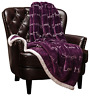 Gift-throw-hug-aubergine-60x70 Chanasya Blanket Ultra Plush With Message Warm Hug 692761032743