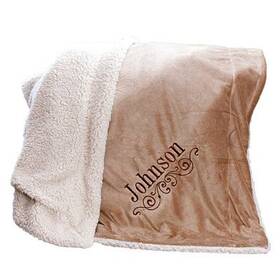 B0147ccawc Giftsforyounow Personalized Throw Blanket Name Measures 50 X 60 Inches