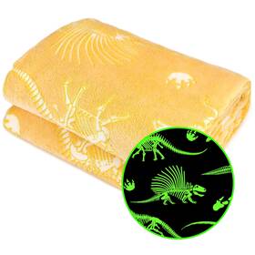 B0c3ynmbxk Gitrat Soft Fleece Dinosaur Blanket For Boys 50 Inch X60 - Kids Jurassic Gift