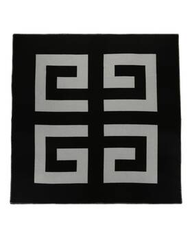 Gv1414-j4624-1-ns Givenchy Unisex-adult 4g Logo Blanket