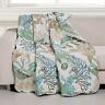 Gl-1810athr Greenland Home Fashions Atlantis Throw Blanket Jade