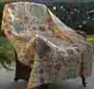 Gl-throwes Quilted Throw Blanket Woven Cotton Quilt Multi Color Floral Print Reversible
