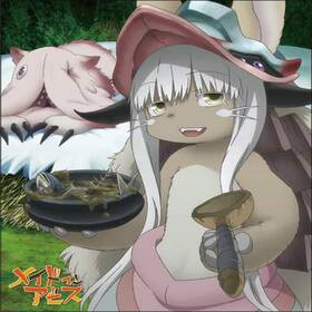 Great Eastern Entertainment 699858760893 Made In Abyss- Nanachi Sublimation Throw Blanket