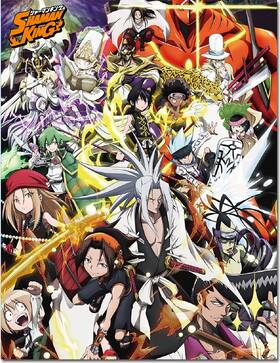 Great Eastern Entertainment 699858762996 Shaman King Group Fleece Throw Blanket Anime Licensed New
