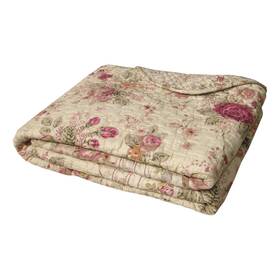 Greenland Home 616906662862 Antique Rose - Classic Traditional Floral 100% Cotton Quilted