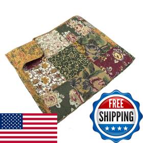 B003ucbhes Greenland Home Fashions Antique Chic Quilted Patchwork Throw 50
