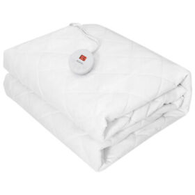 Gymax Twin Queen King Size Electric Heated Mattress Cover Pad With 8 Hours Auto