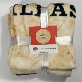 642374 H-e-b Brand Shop Heb Flour Tortilla Throw Blanket 70 Inch Diameter