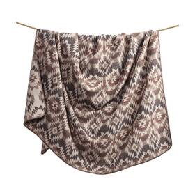 Tr1934-kg-oc H Hiend Accents Paseo Road By Mesa Wool Blend Western Throw Blanket 110x96 Inc