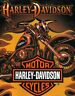 Harley-davidson-bike-image Hd Northwest Harley Davidson Sunset Plush Raschel Throw 087918648852