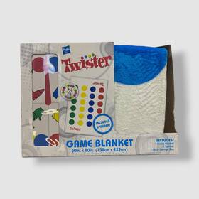 Hasbro 032281633028 Twister Game Blanket 60 Inch X 90